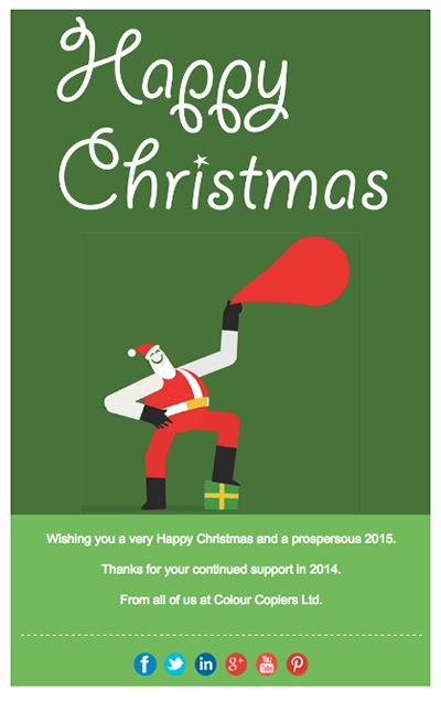 Christmas Email Design Templates Free