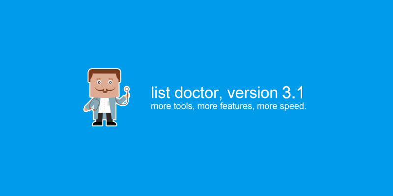 List Doctor Version 3.1