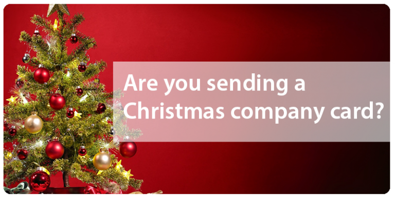 Are you sending a company Christmas E-card?