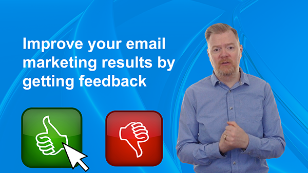 email marketing feedback