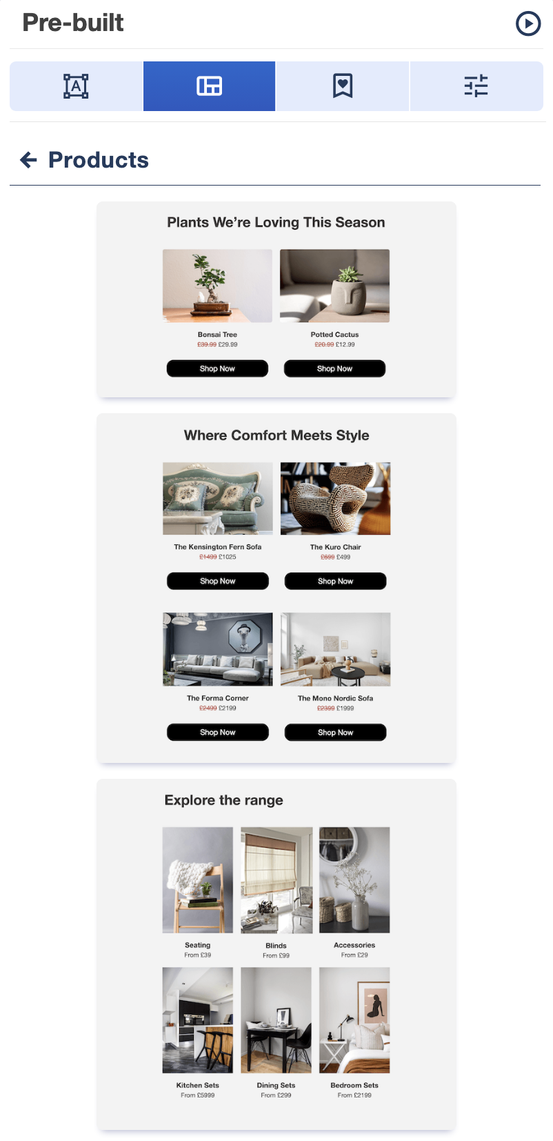 A polished layout without the groundwork