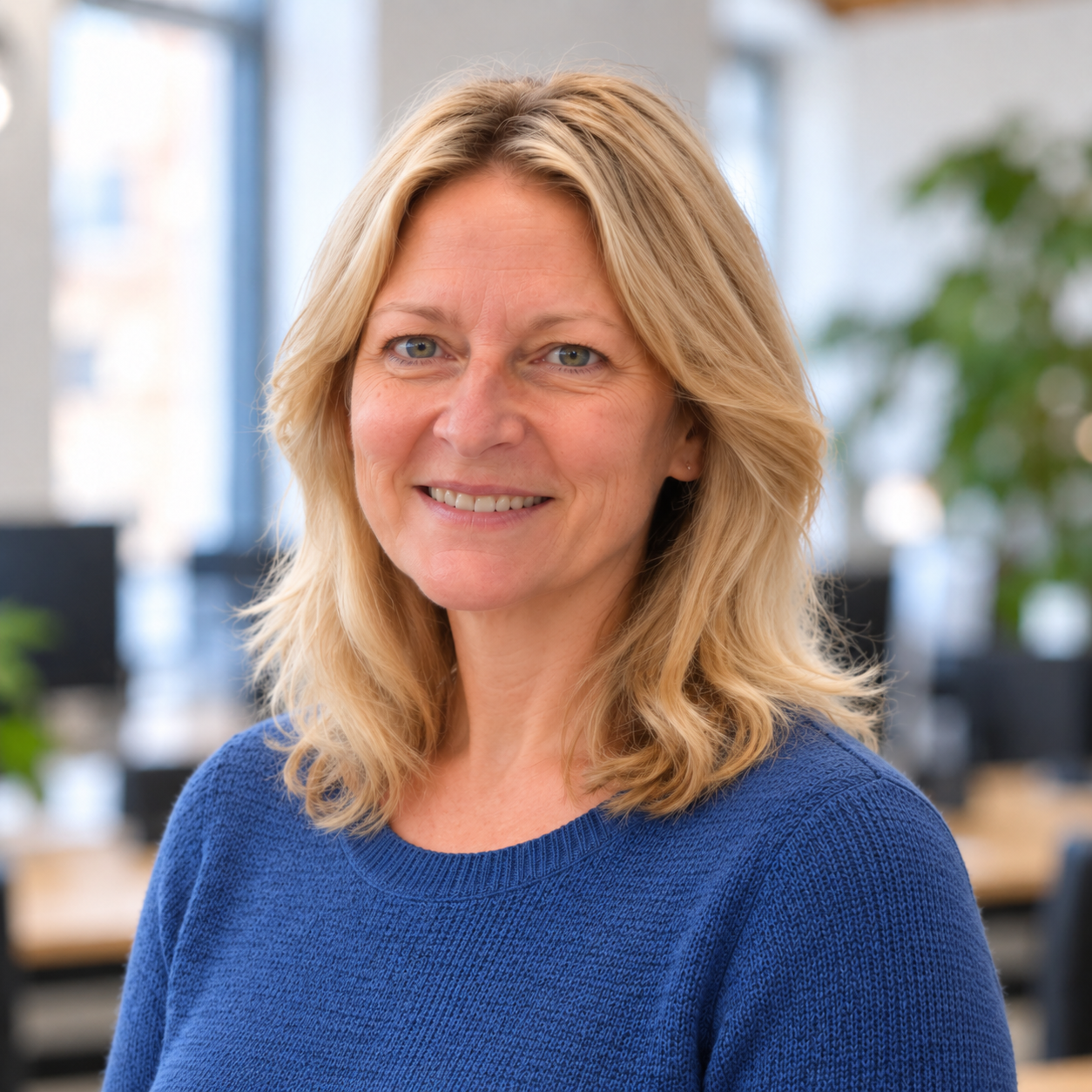 Helen Carter, office manager